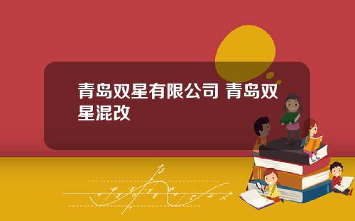 青岛双星有限公司 青岛双星混改