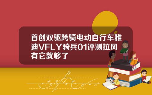 首创双驱跨骑电动自行车雅迪VFLY骑兵01评测拉风有它就够了