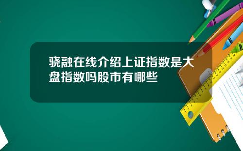 骁融在线介绍上证指数是大盘指数吗股市有哪些