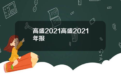 高盛2021高盛2021年报