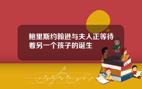 鲍里斯约翰逊与夫人正等待着另一个孩子的诞生