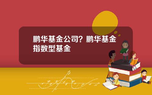 鹏华基金公司？鹏华基金 指数型基金