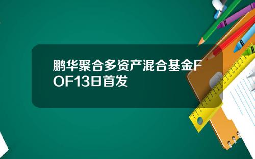 鹏华聚合多资产混合基金FOF13日首发