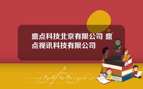 鼎点科技北京有限公司 鼎点视讯科技有限公司