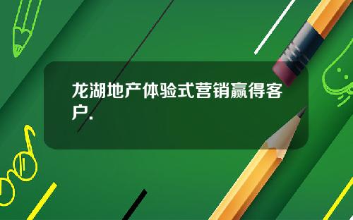 龙湖地产体验式营销赢得客户.