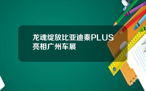 龙魂绽放比亚迪秦PLUS亮相广州车展