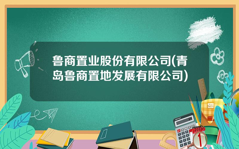 鲁商置业股份有限公司(青岛鲁商置地发展有限公司)
