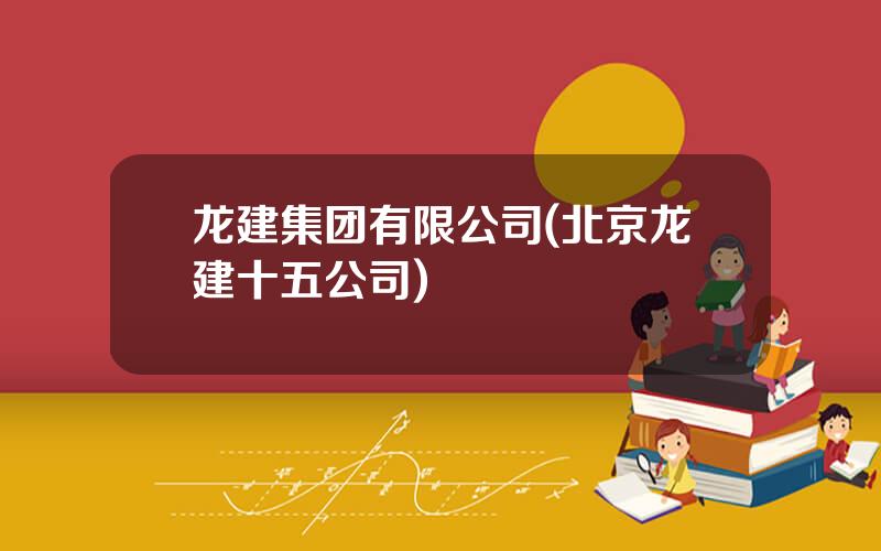 龙建集团有限公司(北京龙建十五公司)