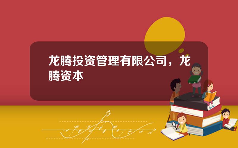 龙腾投资管理有限公司，龙腾资本